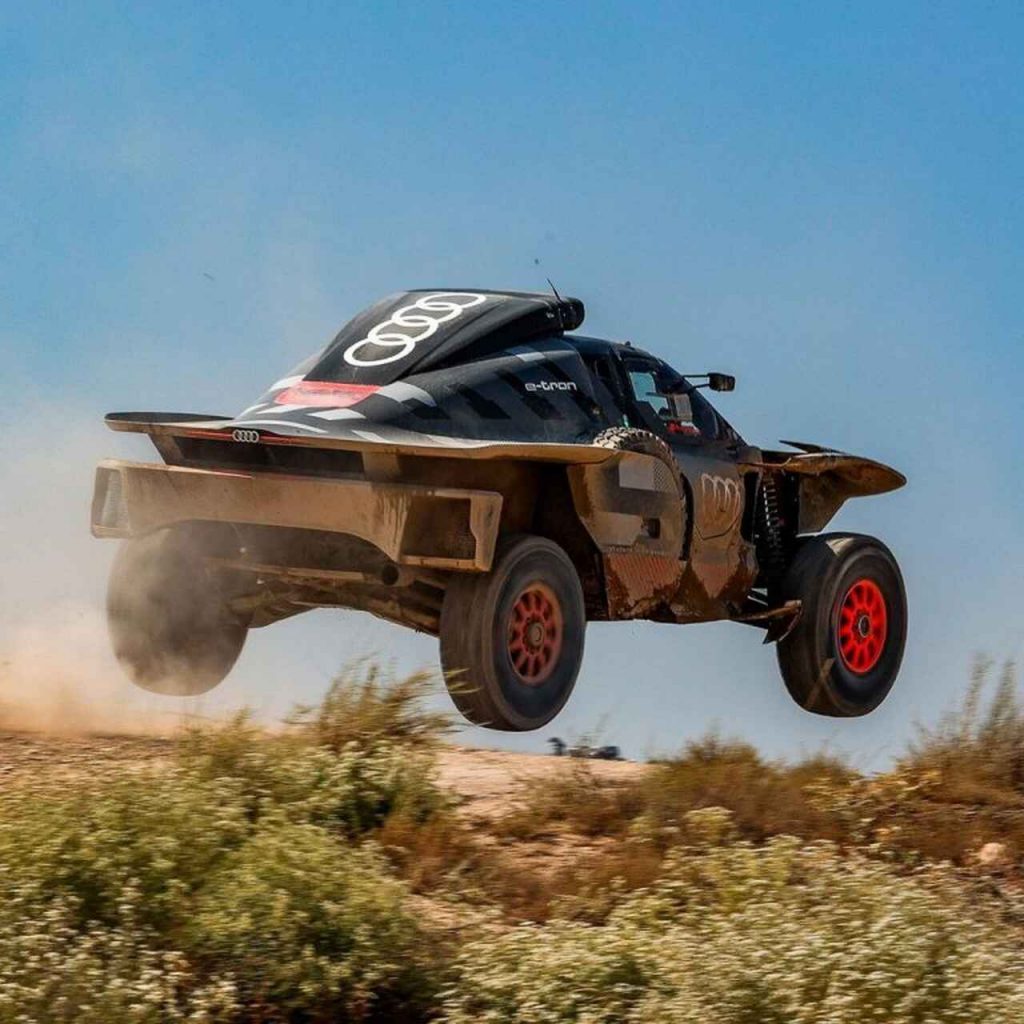 carlos sainz, dakar, audi, coche dakar, coche eléctrico dakar, audi dakar sainz, Audi RS Q e-tron