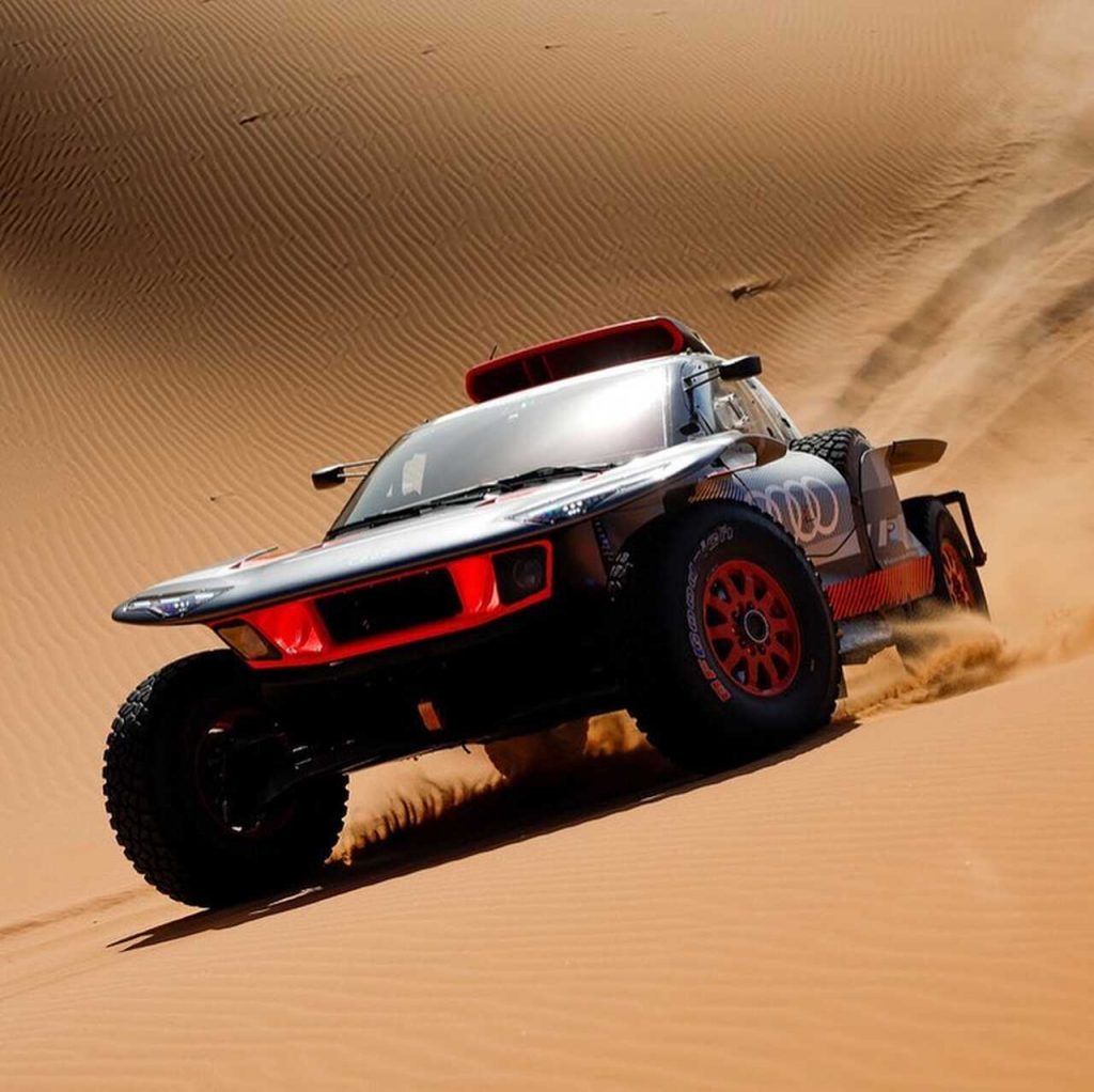 carlos sainz, dakar, audi, coche dakar, coche eléctrico dakar, audi dakar sainz, Audi RS Q e-tron