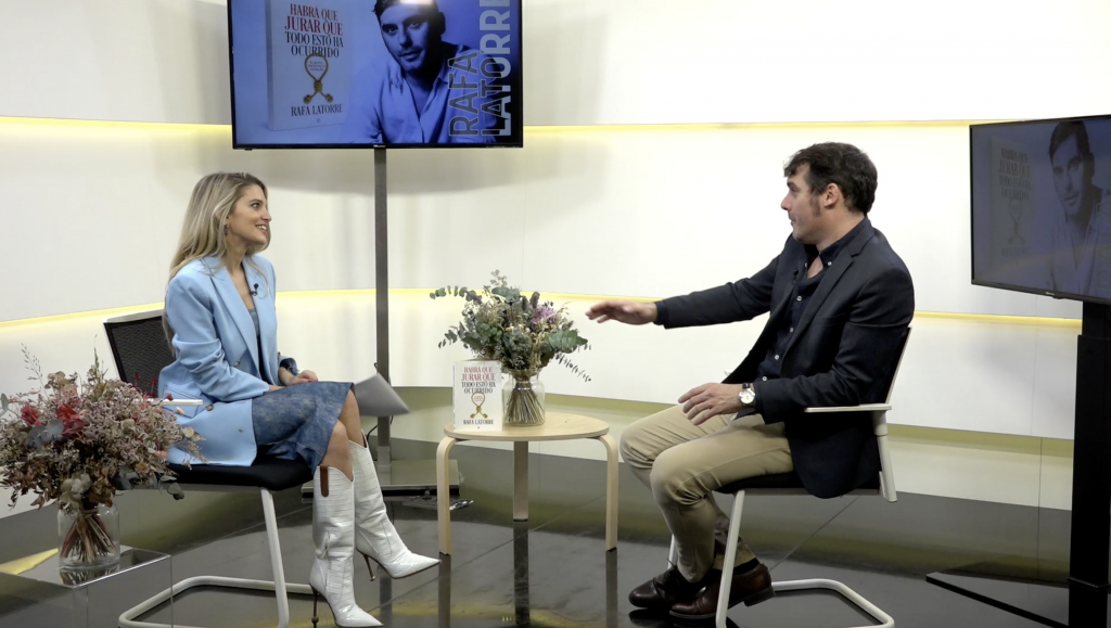 Rafa Latorre en el plat&oacute; de COOL