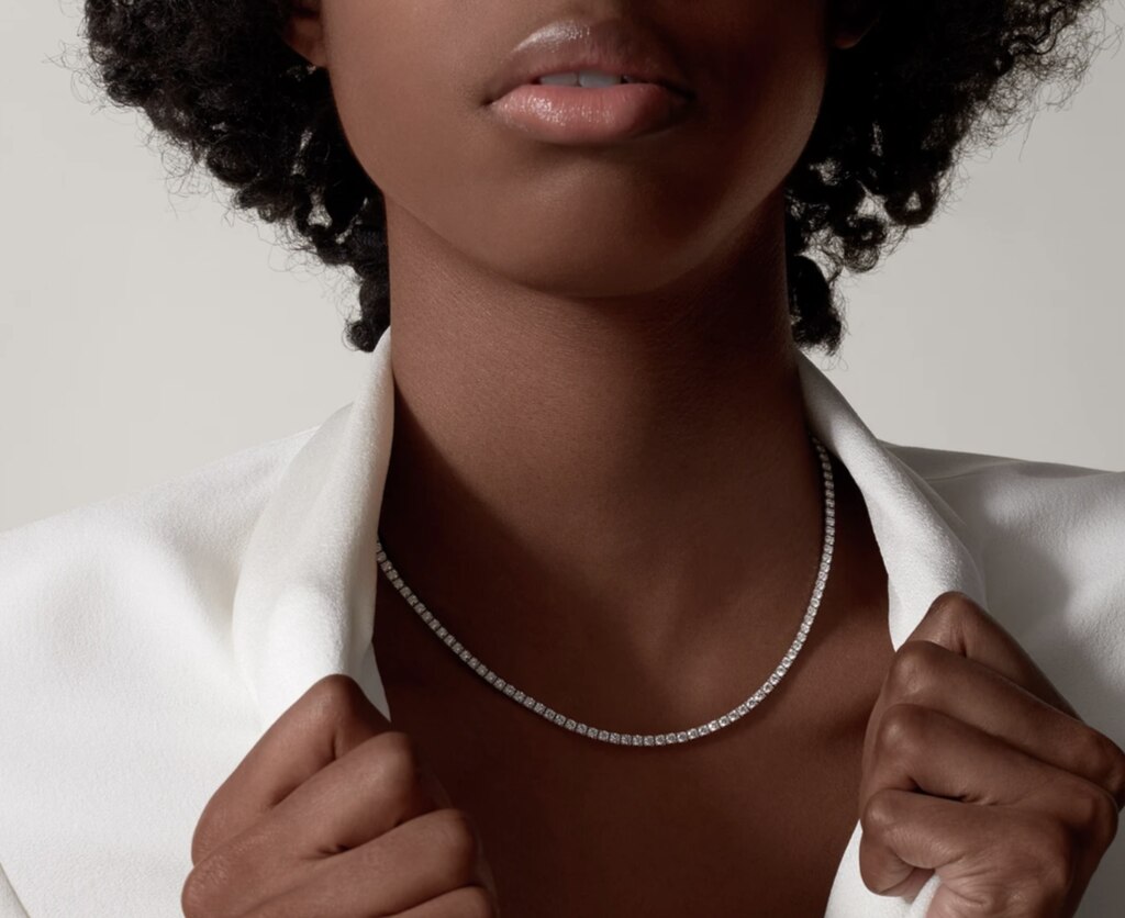 Collar de diamantes
