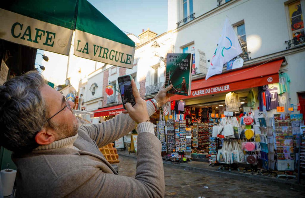 M&aacute;ximo Huerta en Par&iacute;s