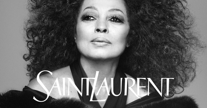 Diana Ross Saint Laurent