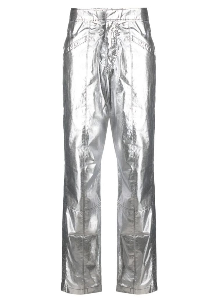 pantalones metalizados, pantalones plateados, tendencias, qu&eacute; se lleva, ropa
