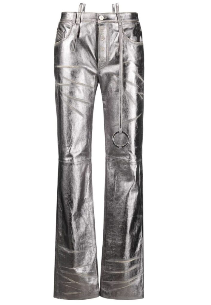 pantalones metalizados, pantalones plateados, tendencias, qu&eacute; se lleva, ropa