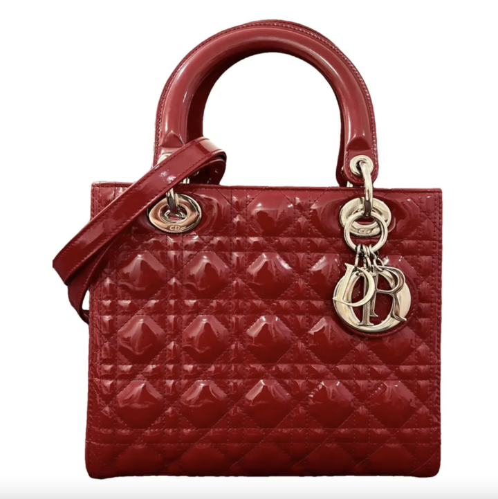 Bolso rojo, Lady Dior