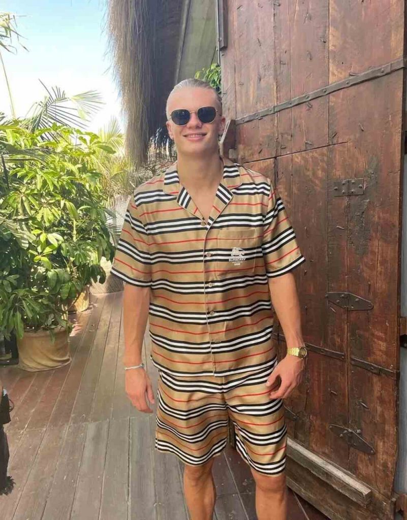 Erling Haaland Audermars Piguet, Burberry