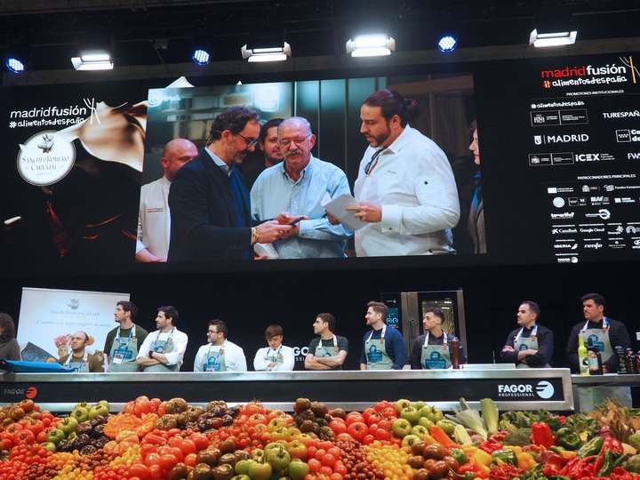 Finalistas, croqueta, Madrid Fusi&oacute;n