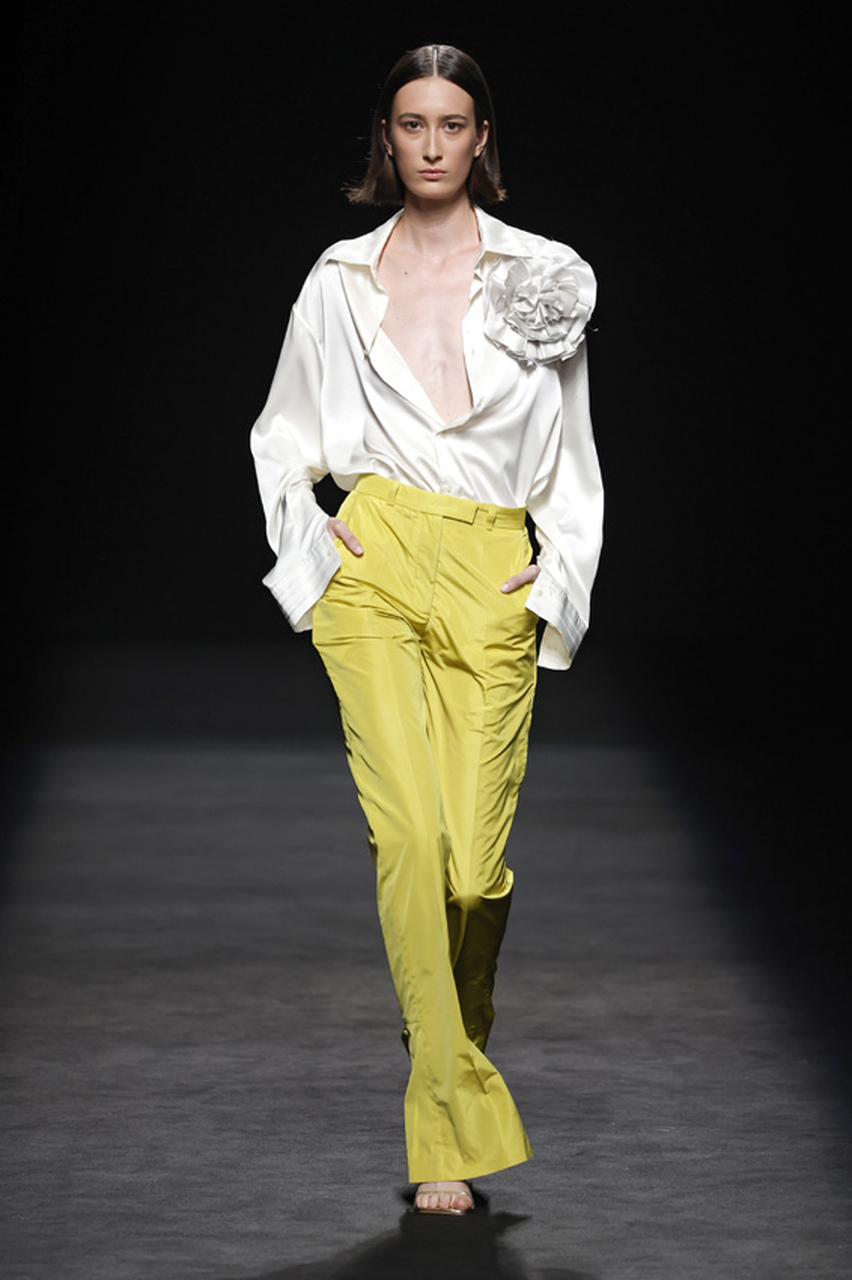 Fashion Week, Desfile, Camisa con flores