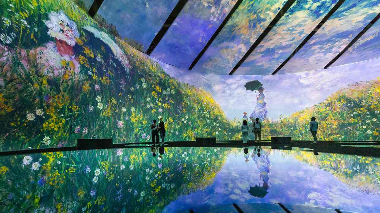 Amor entre nen&uacute;fares, Claude Monet, Arte, Exposici&oacute;n Madrid, CentroCentro