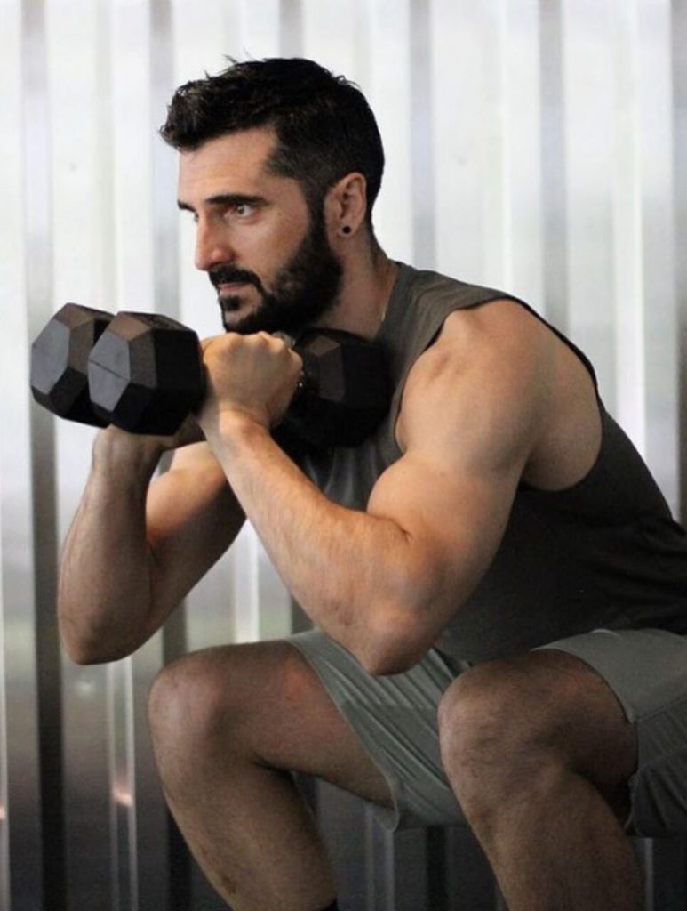 perder peso, abdominales, entrenador