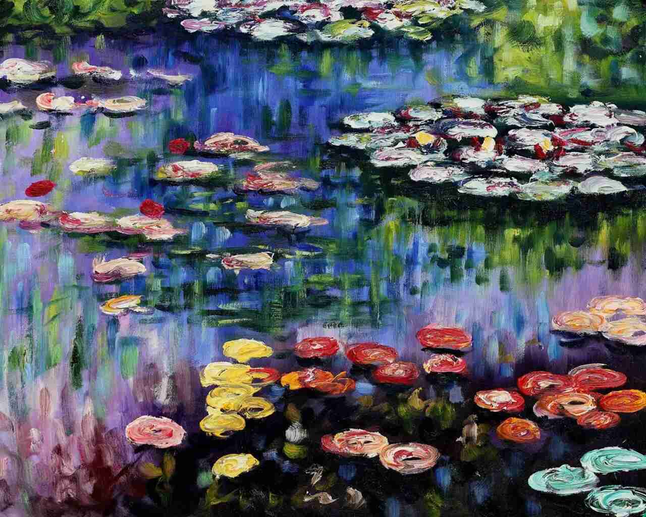 Amor entre nen&uacute;fares, Claude Monet, Arte, Exposici&oacute;n Madrid, CentroCentro
