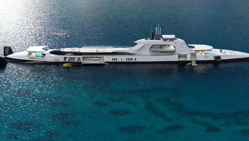Yate submarino Migaloo M5