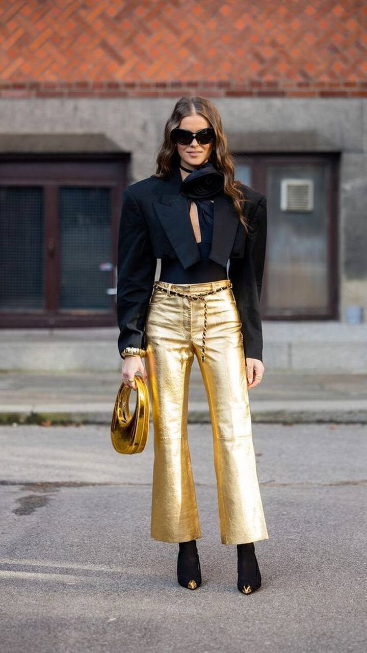 Bolso dorado, bolso, tendencias bolso, metalizado