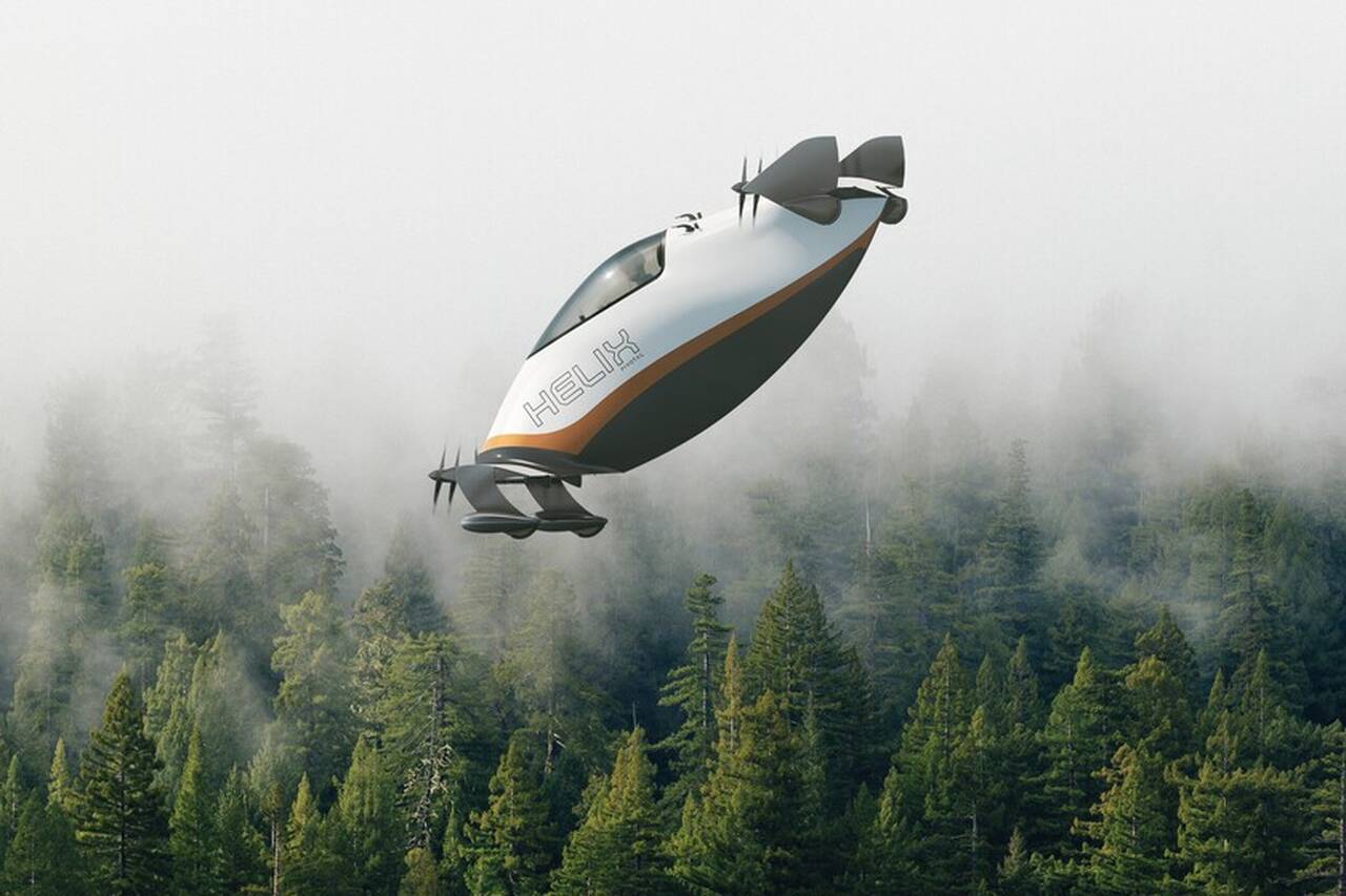 Pivotal, Helix, avi&oacute;n monoplaza, avi&oacute;n el&eacute;ctrico