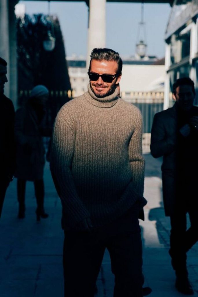 David Beckham look