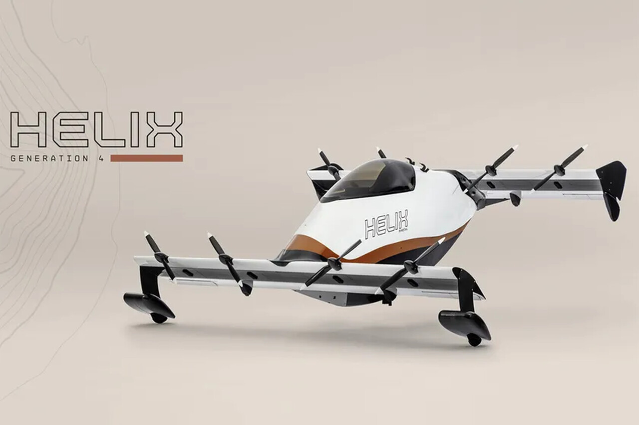 Pivotal, Helix, avi&oacute;n monoplaza, avi&oacute;n el&eacute;ctrico