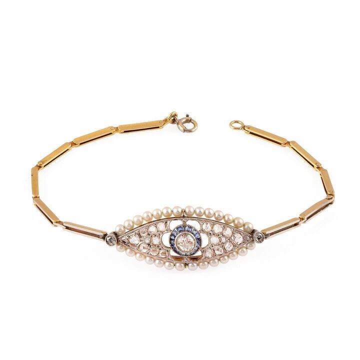 Pulsera Art Dec&oacute; de Pilar de la Vega