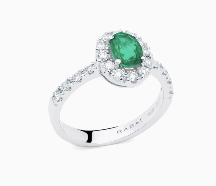 Anillo solitario de Rabat