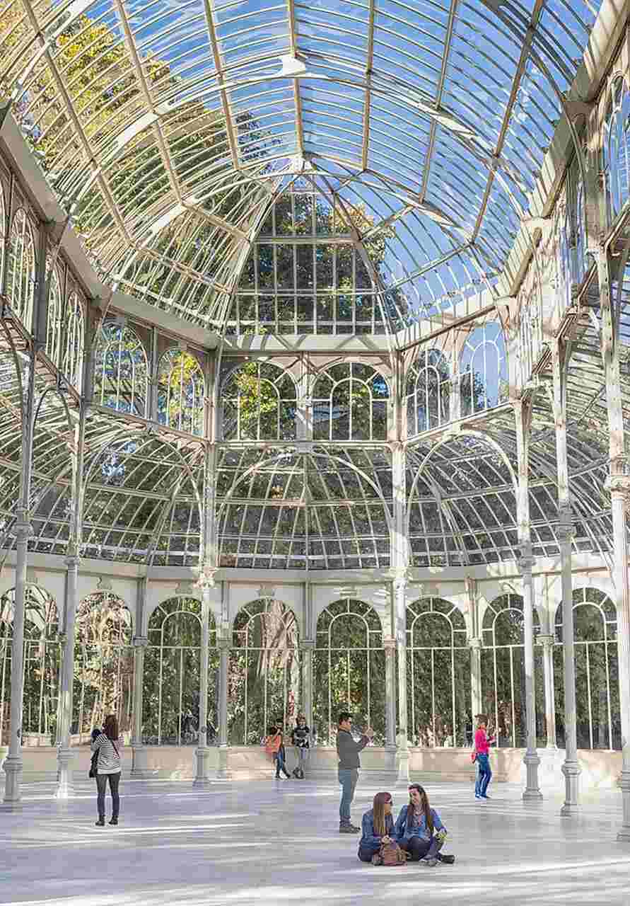 Palacio de Cristal, Madrid, Arquitectura, Curiosidades