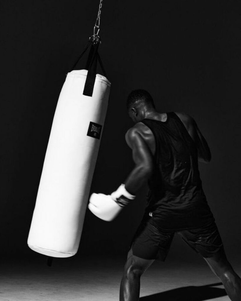 Hombre boxeo