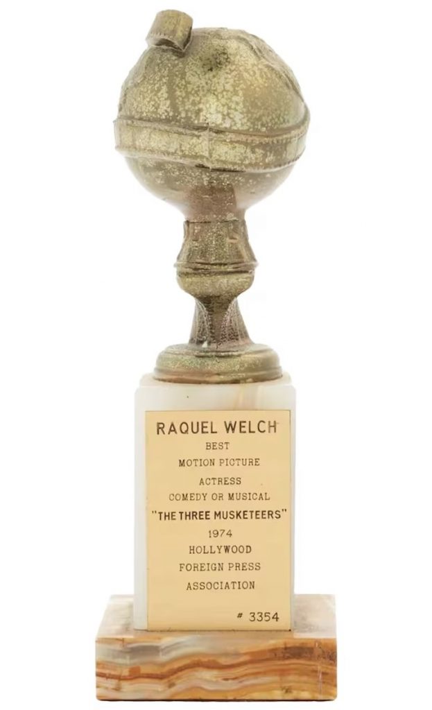 Globo de Oro Raquel Welch