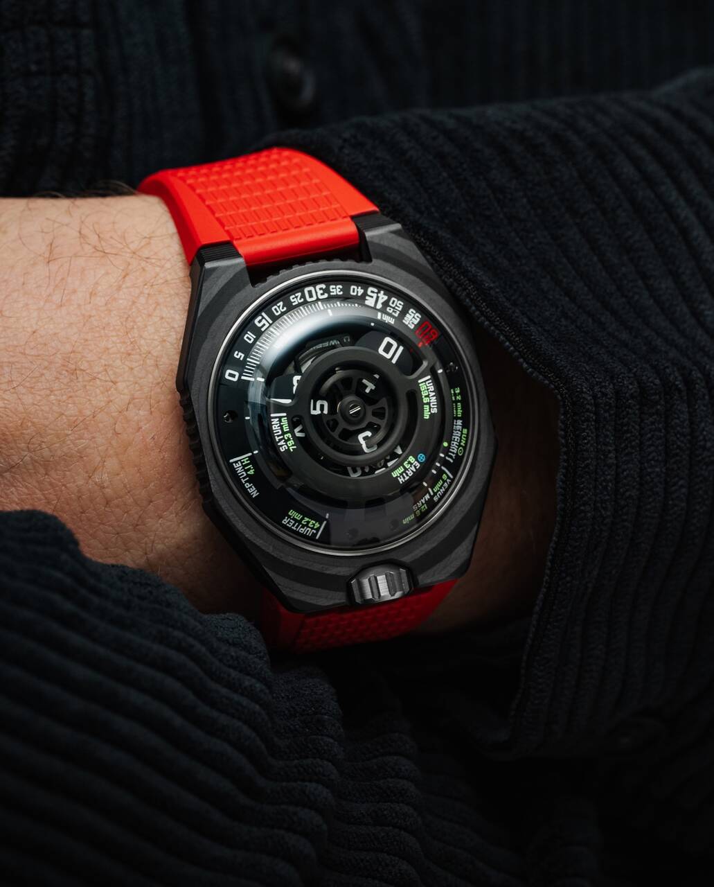 Urwerk, 100VLightSpeed, reloj
