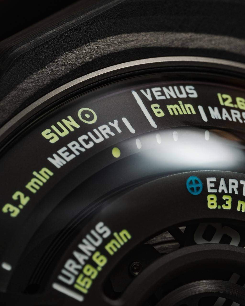Urwerk, 100VLightSpeed, reloj