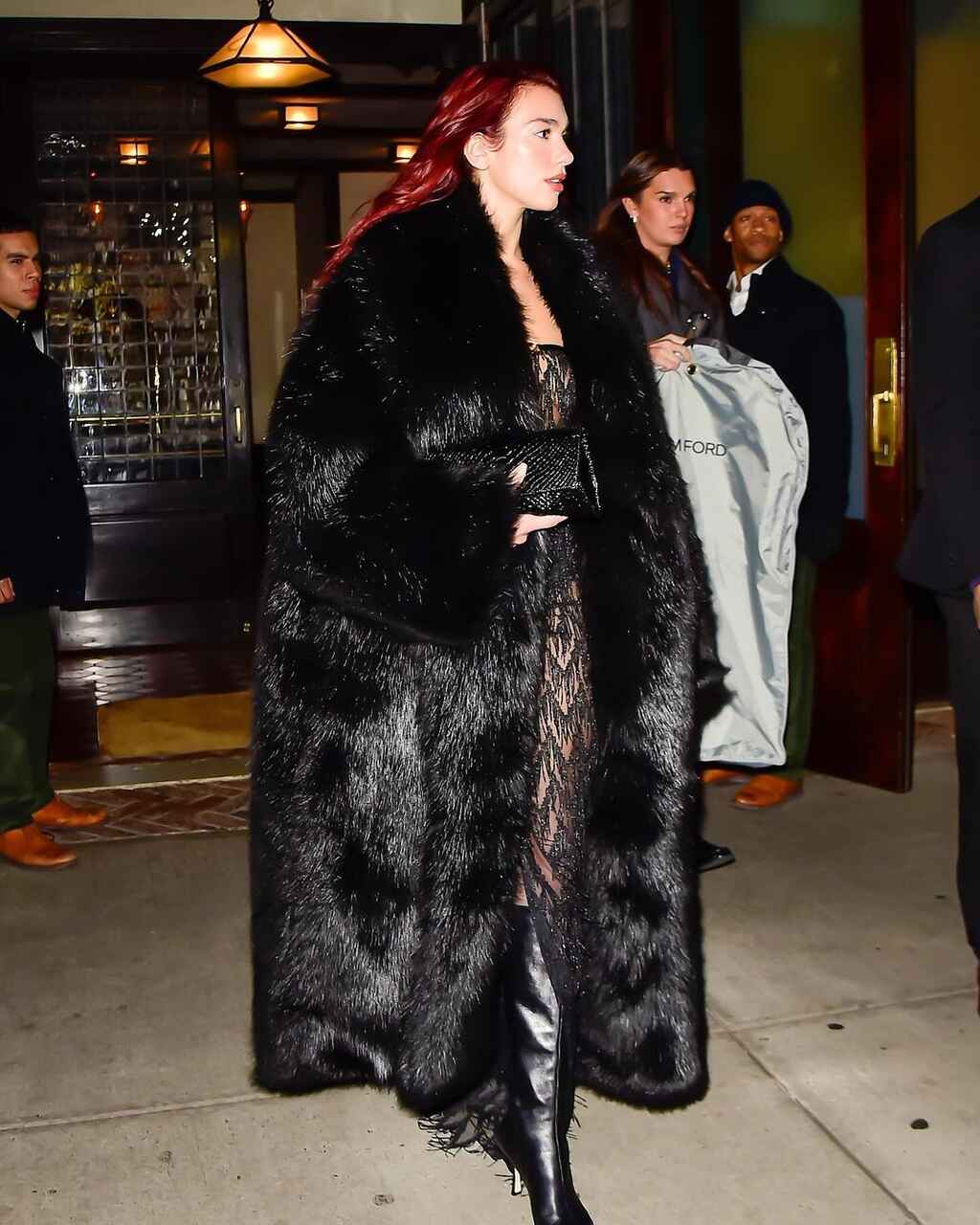 Mob wife, tendencias, moda, Dua Lipa