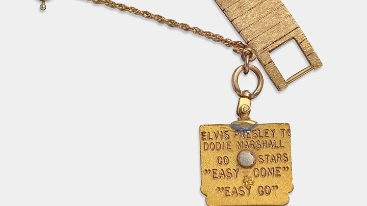 Detalle reloj Elvis Presley