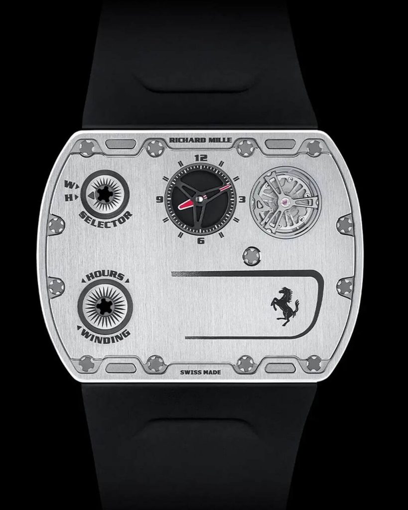 Detalle ferrari reloj, Richard Mille