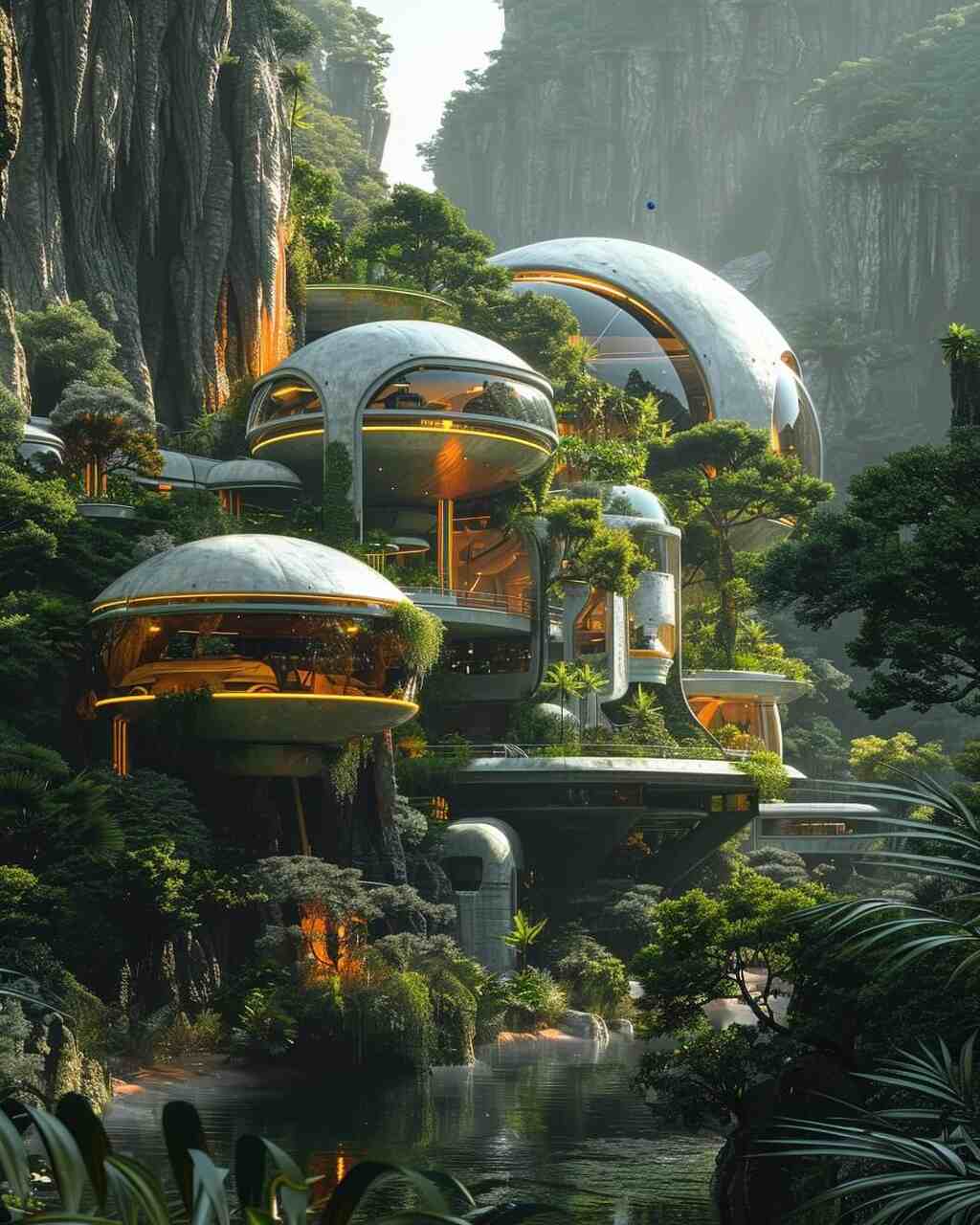 indonesia arquitectura casas burbuja dise&ntilde;o