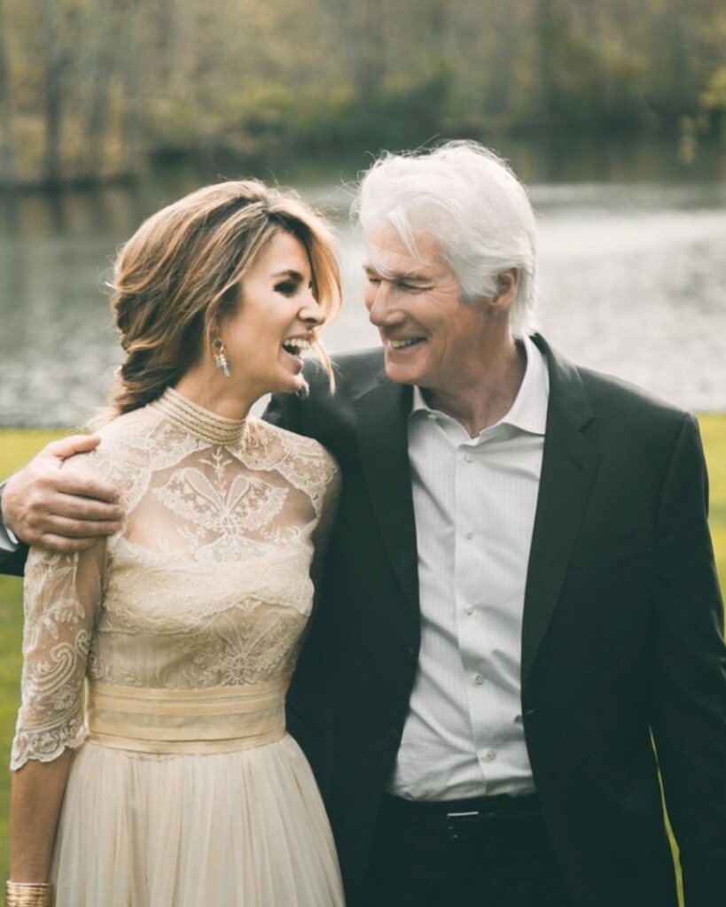 Richard Gere y Alejandra Silva