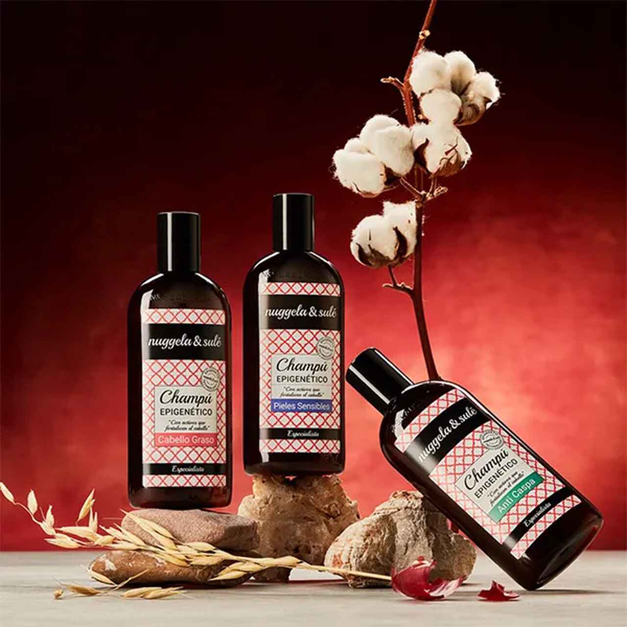 Nuggela & Sul&eacute;, cabello, champ&uacute; cebolla