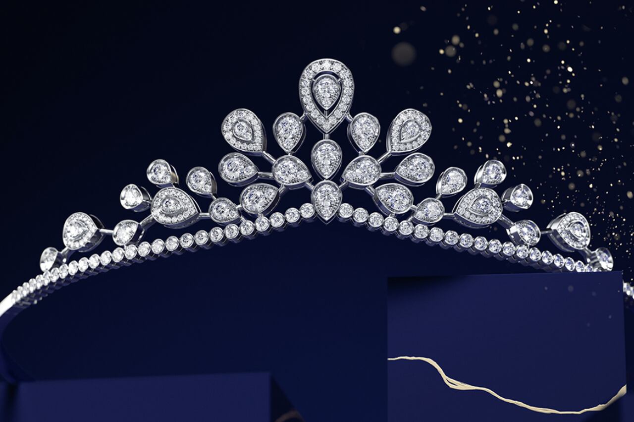 Tiara de novia Tamara Falc&oacute;
