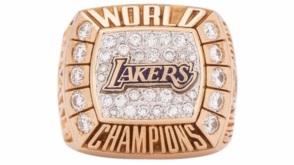 Anillo Kobe Bryant