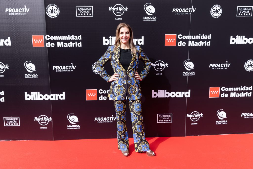 Leila Cobo en el photocall del I encuentro Billboard Espa&ntilde;a