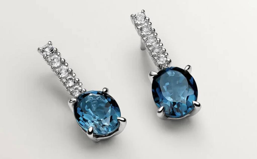 Pendientes topacio