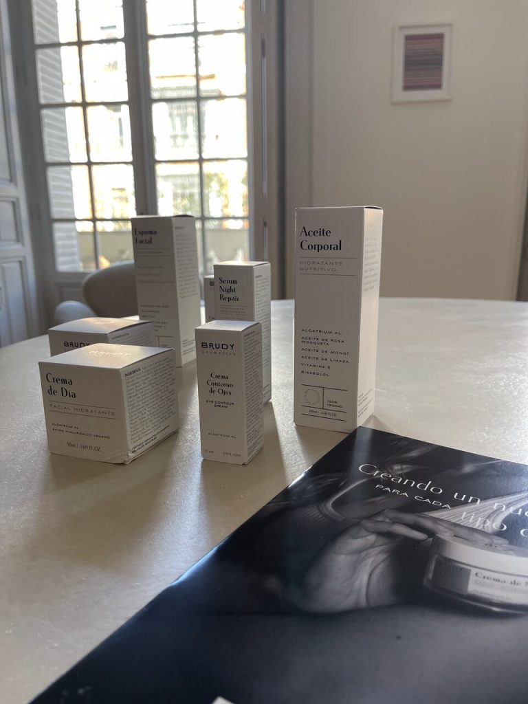 Los productos de Brudy Cosmetics/Foto: Fina Grosso. 