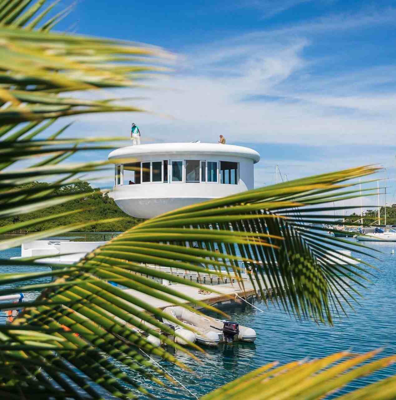 casas inteligentes flotantes
