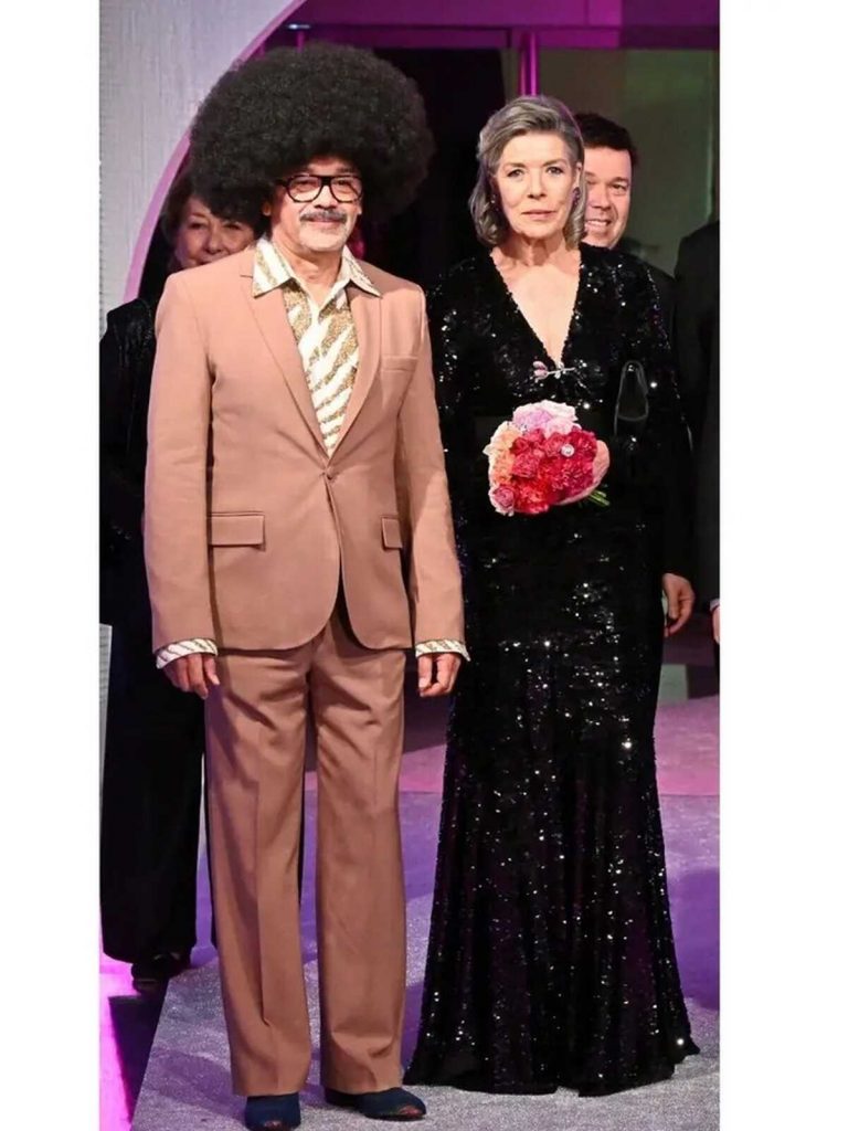 Carolina de Mónaco y Christian Louboutin