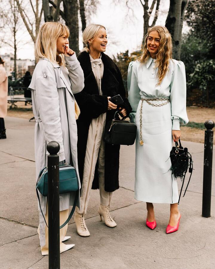 Azul claro, tendencia azul claro, street style