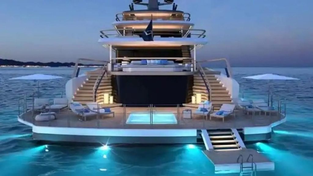 Trasera yate 