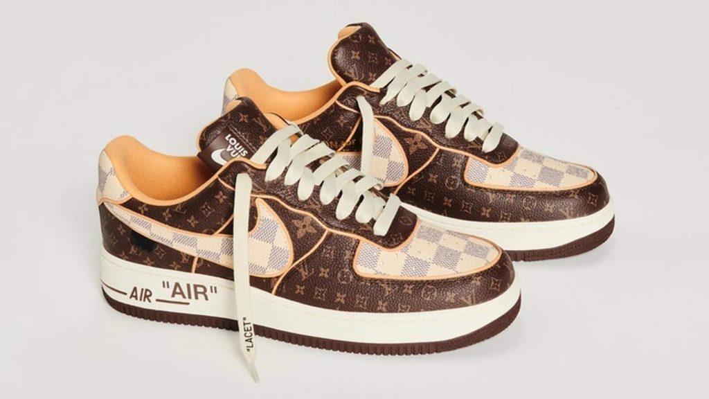 Nike air jordan, Louis Vuitton