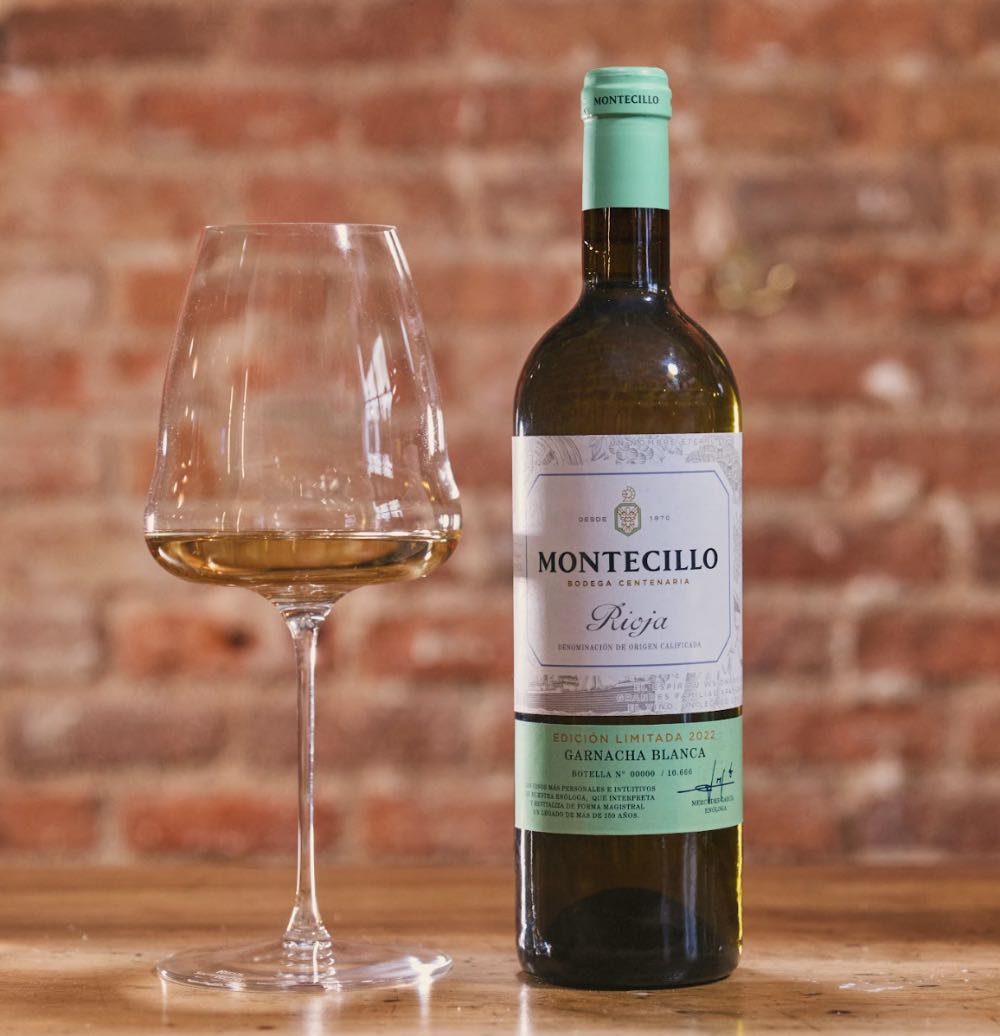 Vino garnacha blanca