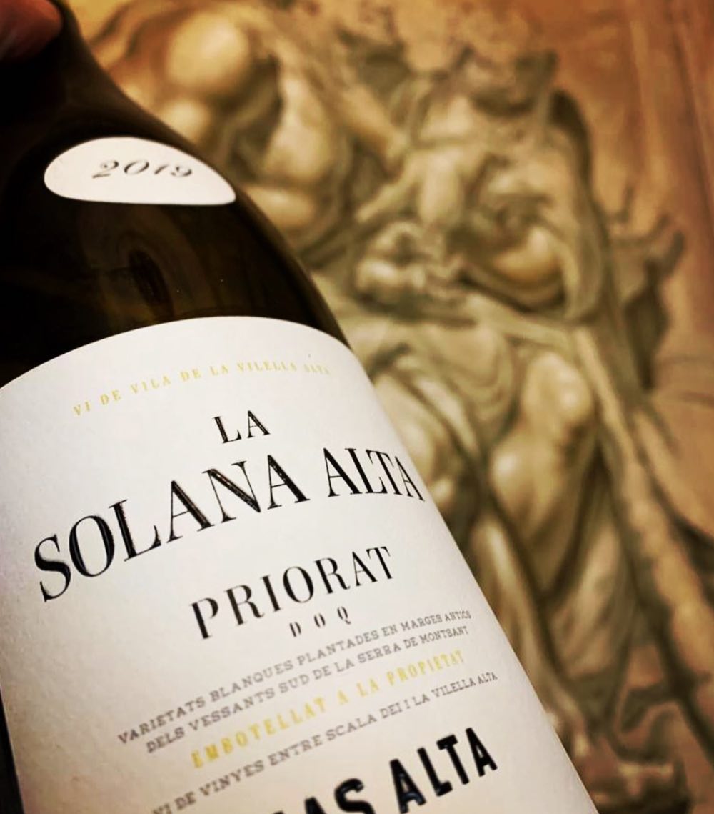 Vino garnacha blanca