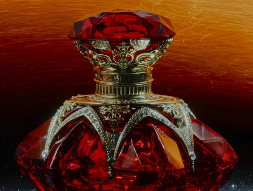 Perfume rub&iacute; amaffi
