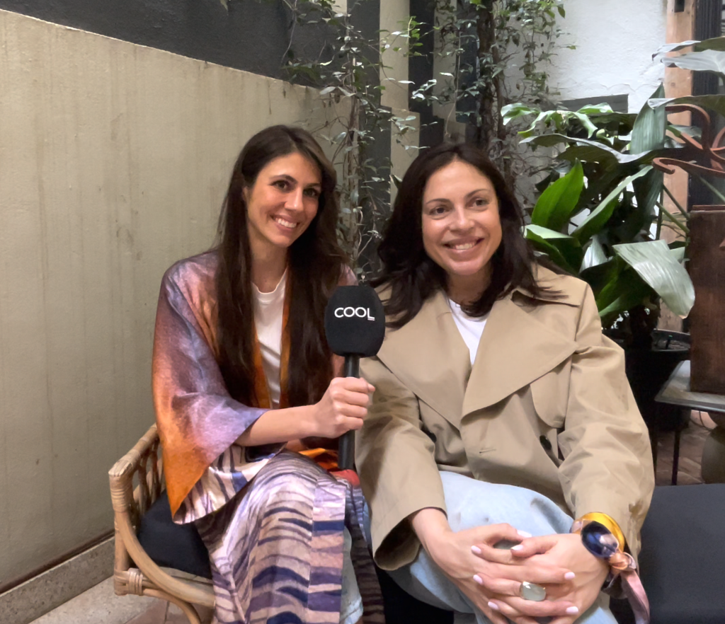 Las dise&ntilde;adoras Ana Cristina Portillo Domecq y Anna Cortina.