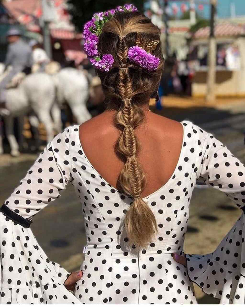 Feria, Flamenca, moda, peinado, tendencias