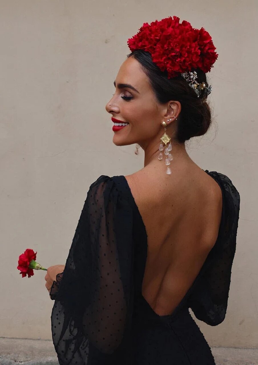 Feria, Flamenca, moda, peinado, tendencias