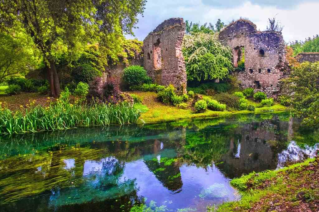 Jardín de Ninfa Roma